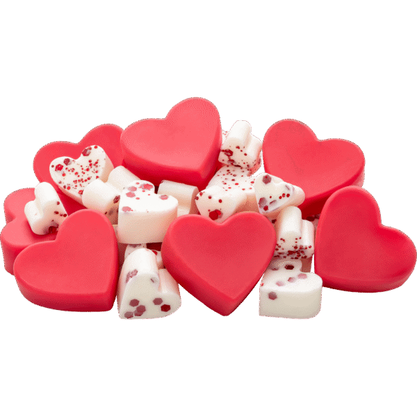 wax melts de piruleta hechos con cera de soja natural