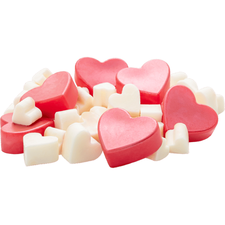 wax melts de piruleta hechos con cera de soja natural