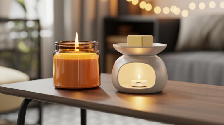 Diferencia entre velas aromáticas y wax melts